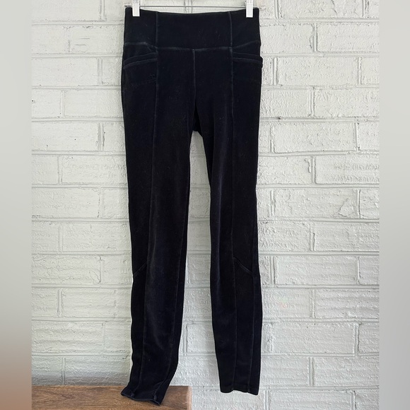 Athleta velour high waisted Metro legging, size small - Picture 2 of 7